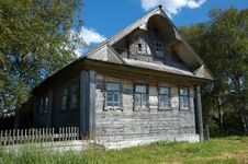 Old Farmer S House In Russian Village Stock Image Old Farmer S House In Russian Village Stock Image