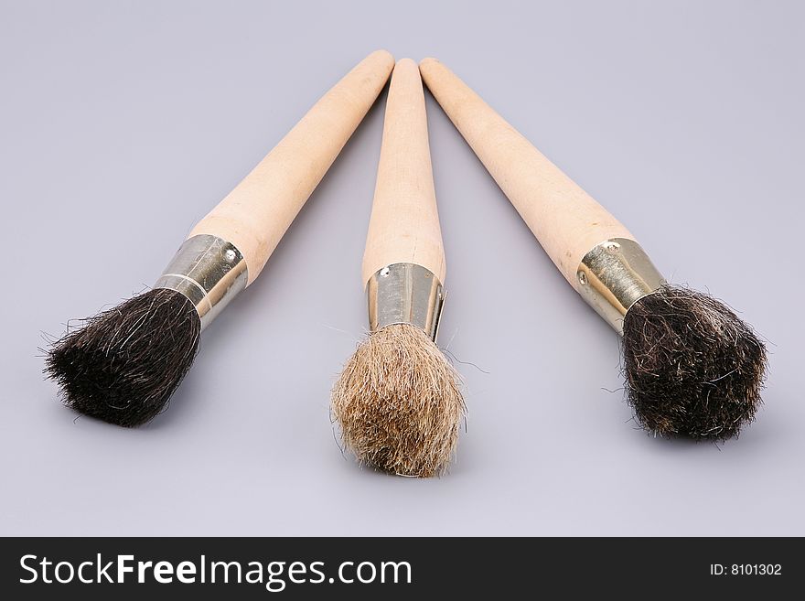 Three Brushes