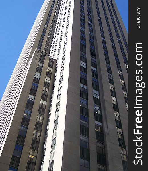Rockefeller Center building New York City. Rockefeller Center building New York City