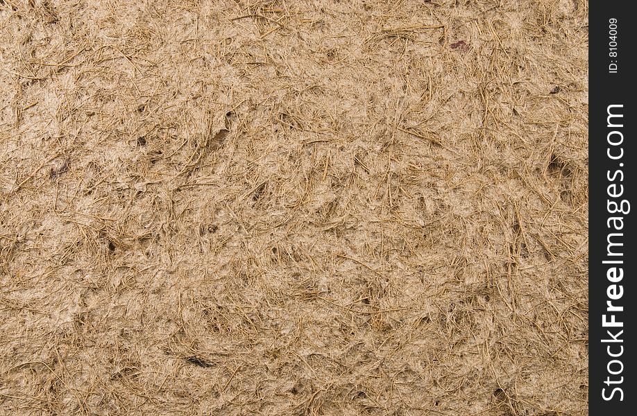 Close-up of heavily textured handmade bark paper. Close-up of heavily textured handmade bark paper.