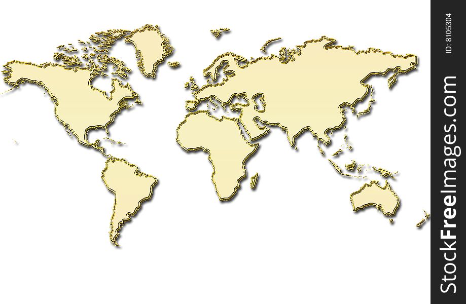 Gold Color Map