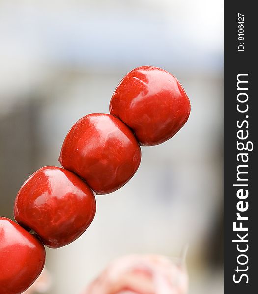 Sugarcoated Haws On A Stick