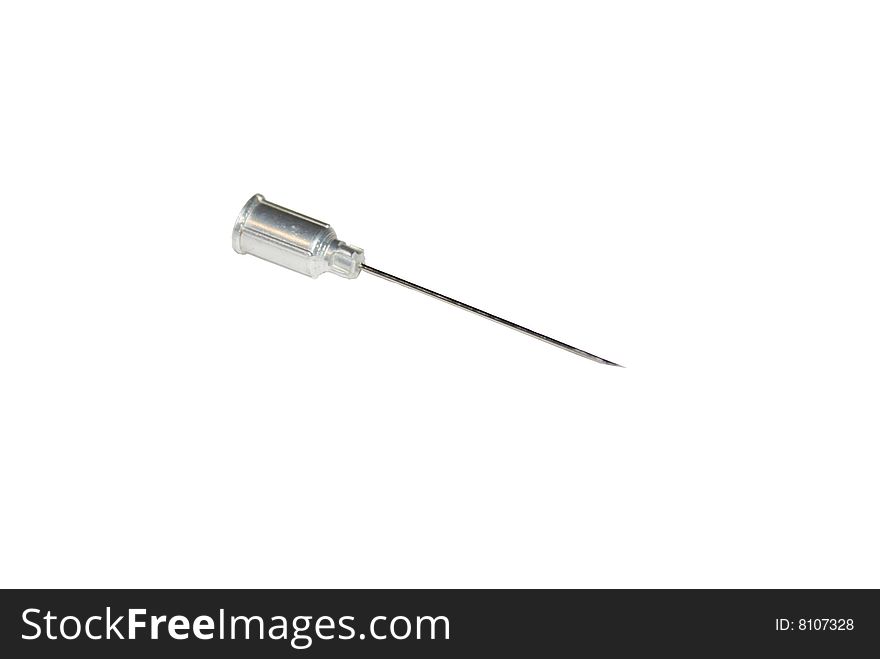 This is a small technical medic needle. This is a small technical medic needle.