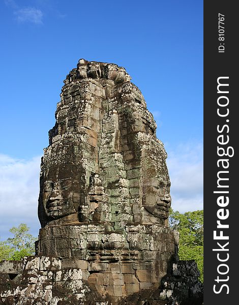 Faces at Bayon temple