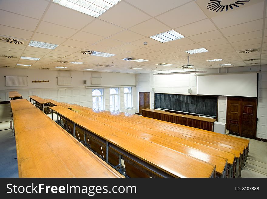 Empty Classroom