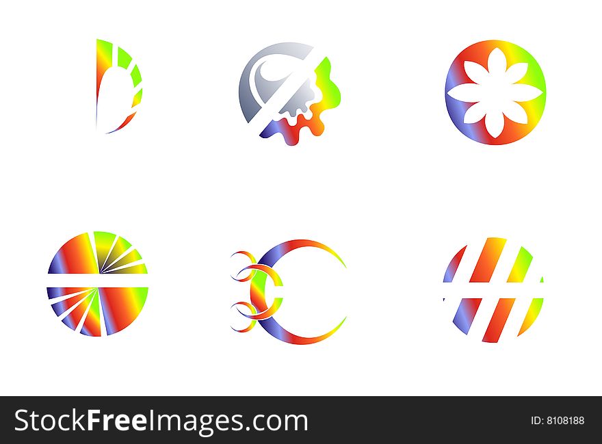 Set Of Logo Design Elements