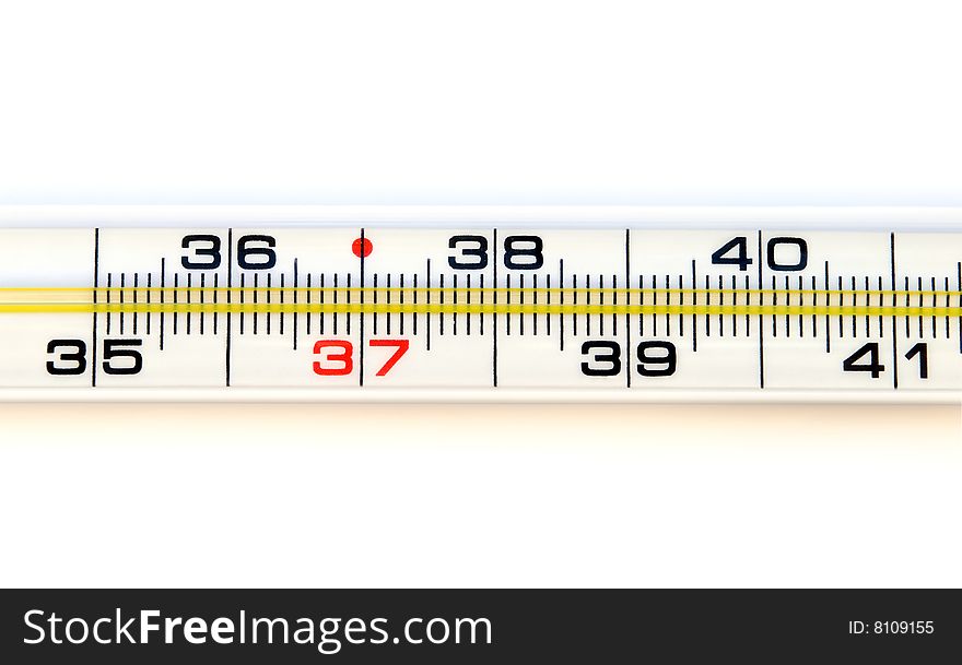 Medical Thermometer Scale