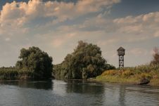 Danube Delta Landscape Royalty Free Stock Photography