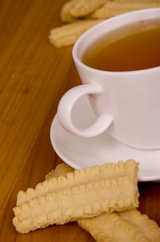Cup Of Tea And Some Cookies Stock Photo Cup Of Tea And Some Cookies Stock Photo