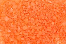 Color Mineral Salt Background. Royalty Free Stock Photo