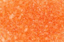 Color Mineral Salt Background. Royalty Free Stock Image