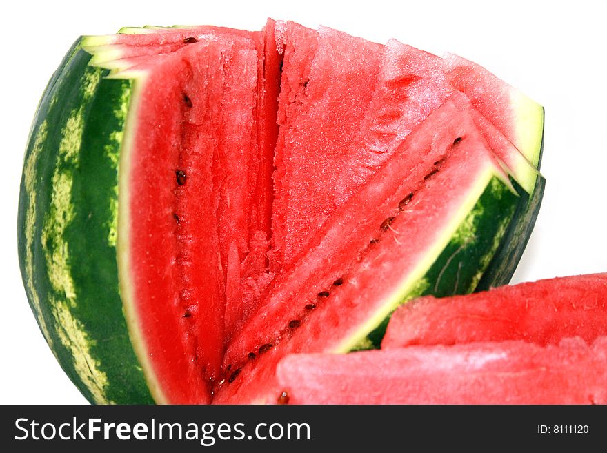Appetizing, red, juicy, saccharine, water-melon