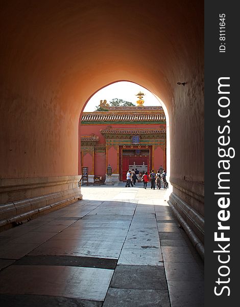 Palace Museum gate,Beijing, China