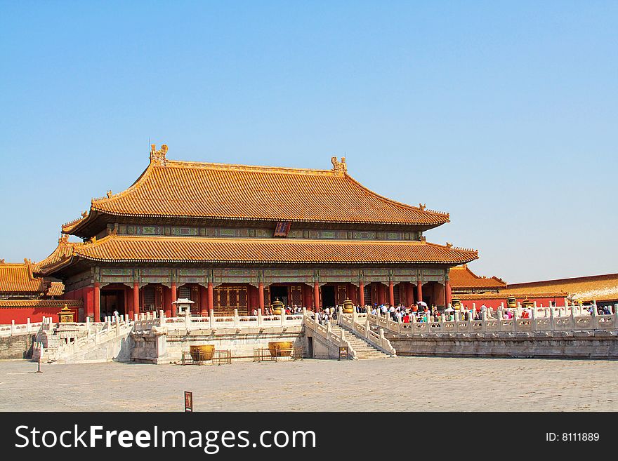 Palace Museum scenery,Beijing, China