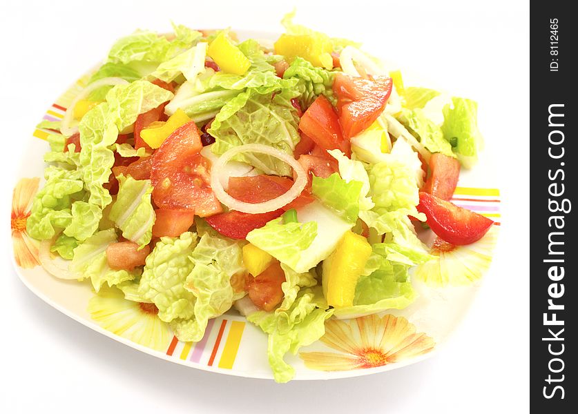 Health and delicious fresh salad