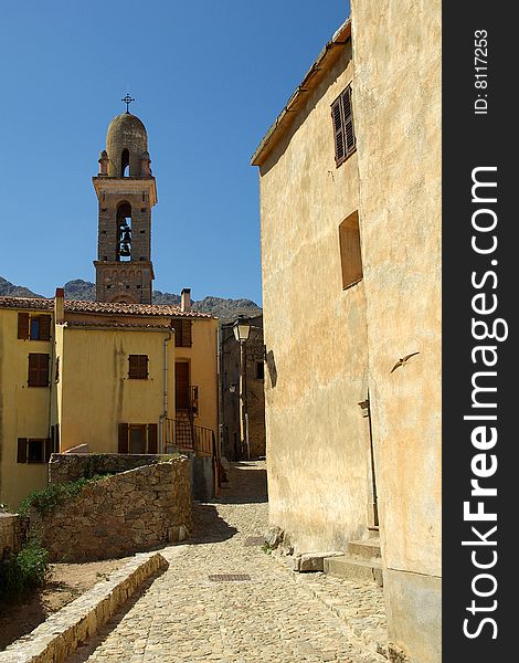 Corsica Landscape - Village