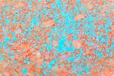 Color Mineral Salt Background. Royalty Free Stock Photography