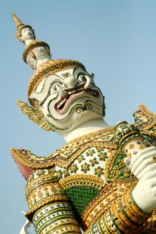 Temple Guardian Stock Images