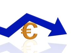 Euro Arrow 2 Stock Image Euro Arrow 2 Stock Image