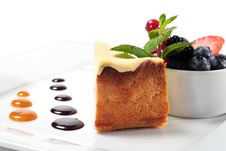 Cheese Cake With Fresh Berries Stock Photography Cheese Cake With Fresh Berries Stock Photography