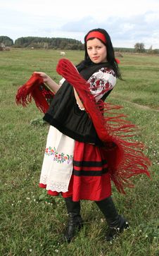 Village Girl Stock Photography Village Girl Stock Photography