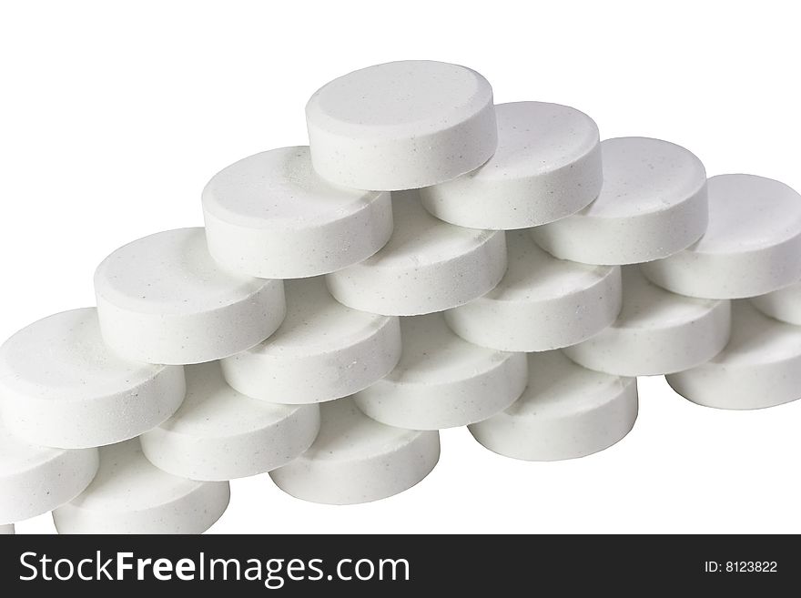 Pile Of White Pills