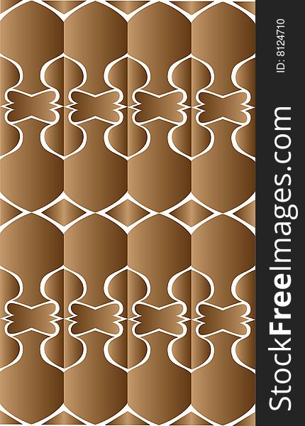 Seamless vector pattern in a modern/antique way