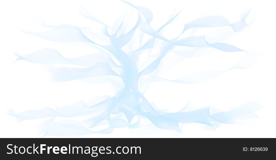Digital painting: lightweight abstract background -  smoke trails have tree shape. Digital painting: lightweight abstract background -  smoke trails have tree shape.