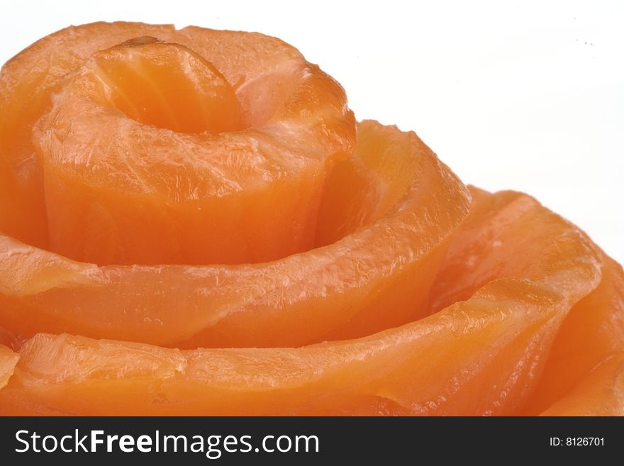 Fillet Of A Smoked Salmon.