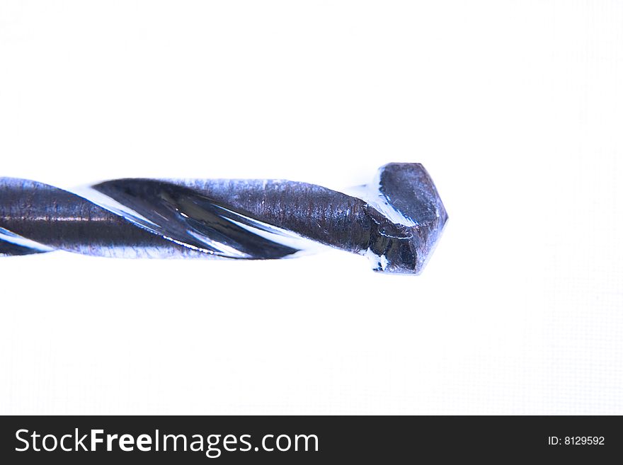 tip drill steel, with horizontal white background