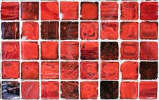 Pattern Of Red Tiles Stock Photos Pattern Of Red Tiles Stock Photos