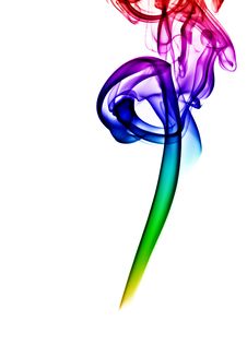 Abstract Smoke Isolated On White Royalty Free Stock Image Abstract Smoke Isolated On White Royalty Free Stock Image