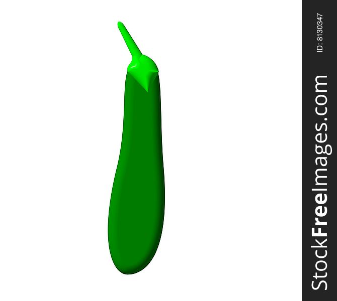 Cucumber - a computer generated image