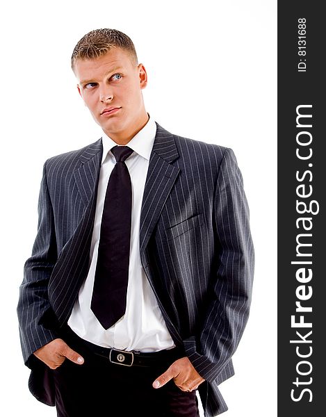 Businessman Looking At Camera