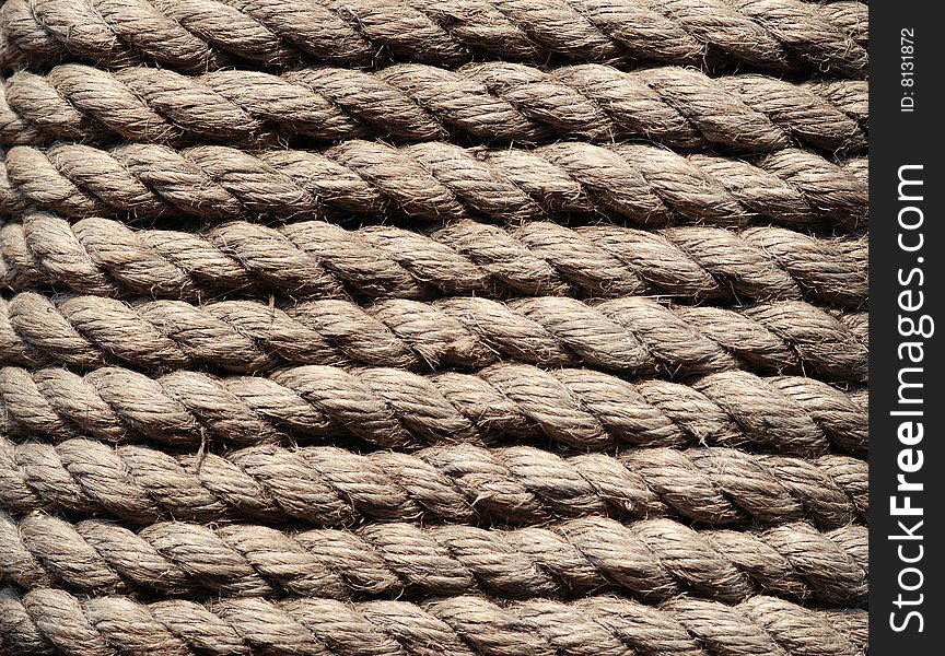Closeup of Rope Wall background. Closeup of Rope Wall background
