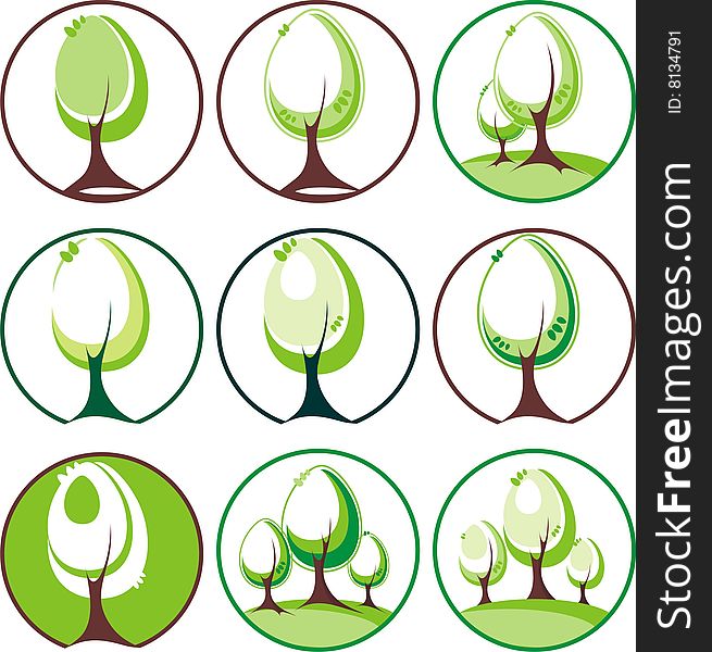 Symbolic images of trees, for design