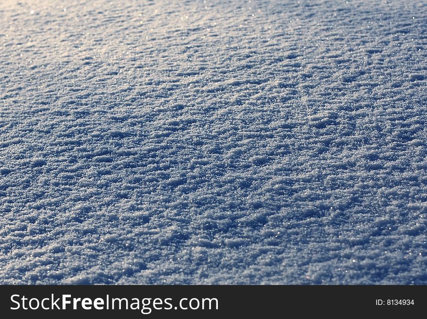 Clear wide blue snow texture