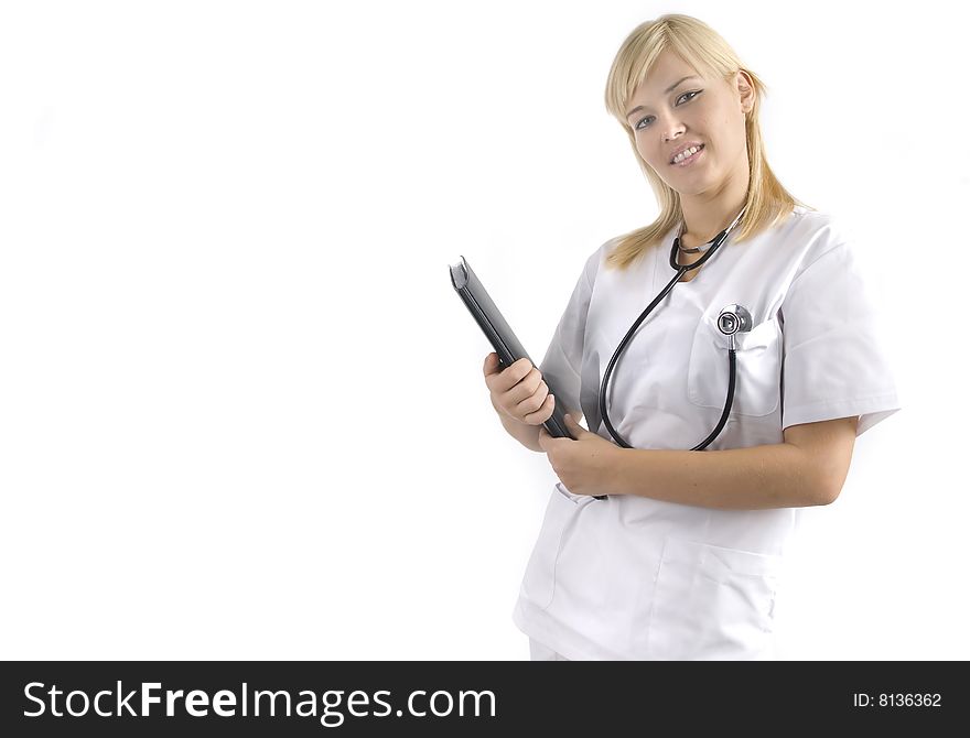 Smiling Doctor With Stethoscope
