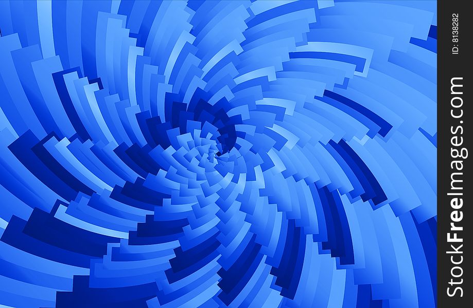 Deep blue abstract background (bitmap)