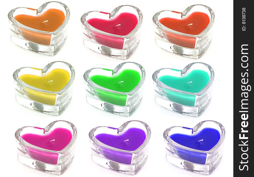 Heart Shaped Candles