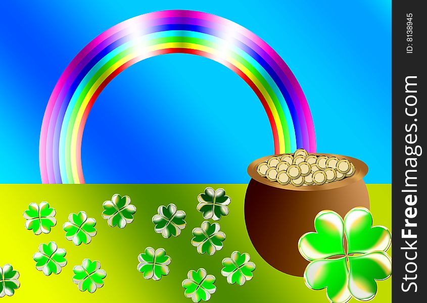 An illustration for St.Patrick's Day
