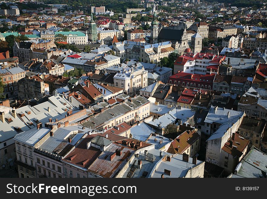 City view of Lvov