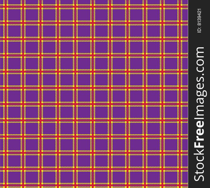 Check pattern purple