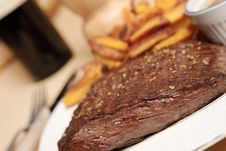 Steak Frite 8 Royalty Free Stock Photos Steak Frite 8 Royalty Free Stock Photos
