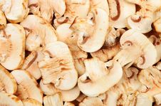 Sliced Mushrooms Royalty Free Stock Photos Sliced Mushrooms Royalty Free Stock Photos