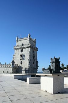 Belem Tower In Lisbon Royalty Free Stock Images Belem Tower In Lisbon Royalty Free Stock Images