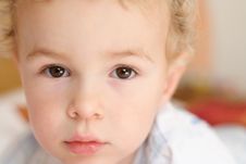 Toddler Staing At The Camera Stock Photos Toddler Staing At The Camera Stock Photos