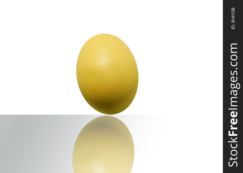 A gold egg for easter day