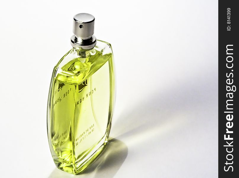 Transparent Perfume Bottle.