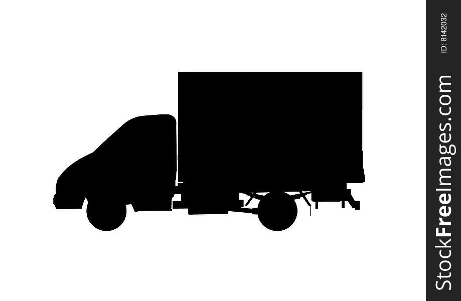 Lkw truck for menu icon
